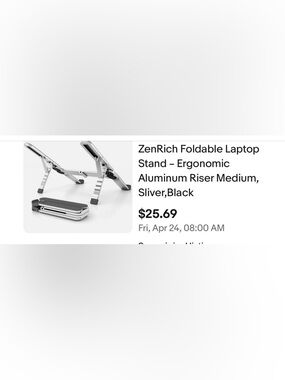 Zenrich Foldable Laptop/Tablet Stand
